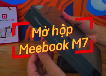 Mở hộp máy đọc sách Meebook M7