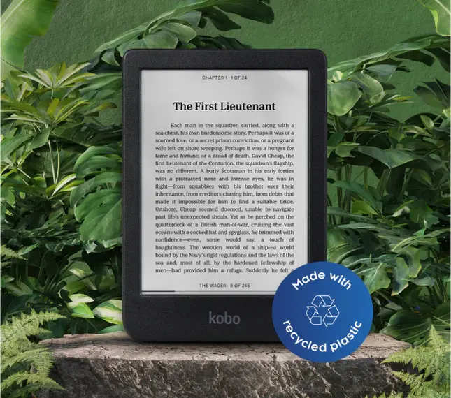 Kobo Clara BW – Máy đọc sách điện tử đen trắng sở hữu màn hình E Ink-Carta 1300 HD sắc nét.