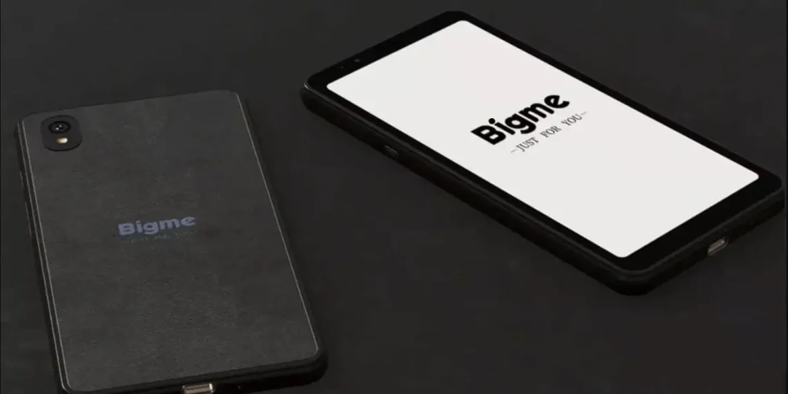 Điện thoại thông minh Bigme HiBreak BW sử dụng màn hình E-Ink!