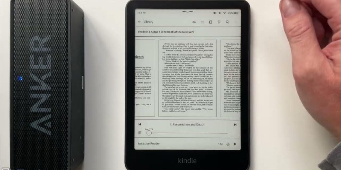 Amazon phát hành bản cập nhật phần mềm 5.18.5 cho Kindle với hàng loạt tính năng mới
