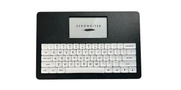 Zerowrite INK Typewriter: “Máy đánh chữ” E-Ink cho người viết hiện đại