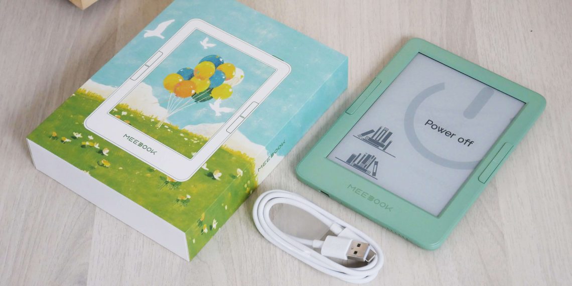Meebook E6 Trình Làng: Máy Đọc Sách 6-inch Chạy Android, Sở Hữu Phím Vật Lý Tiện Lợi